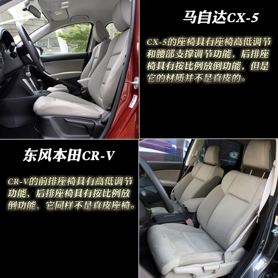 马自达CX-5对比东风本田CR-V 运动还是舒适？