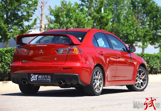 抢手货 腾讯试驾三菱LANCER EVOLUTION