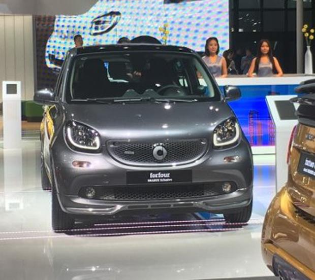 smart forfour BRABUS上海车展亮相