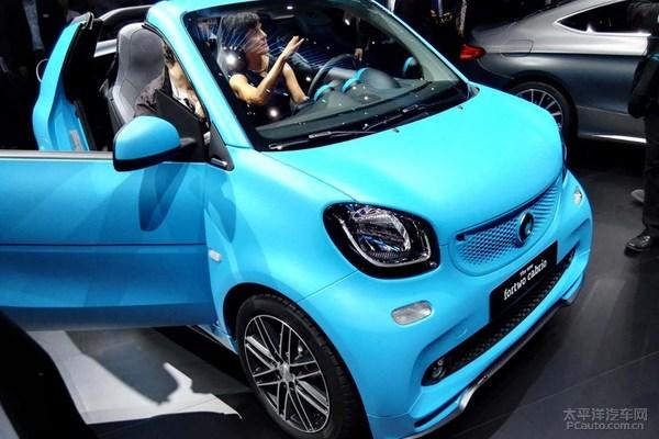 全新smart fortwo敞篷版将7月6日上市