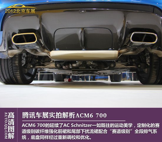 [图解新车] 700马力的怒吼 ACM6 700解析