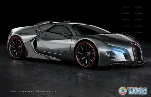 新款布加迪威龙发动机功率将达1200马力