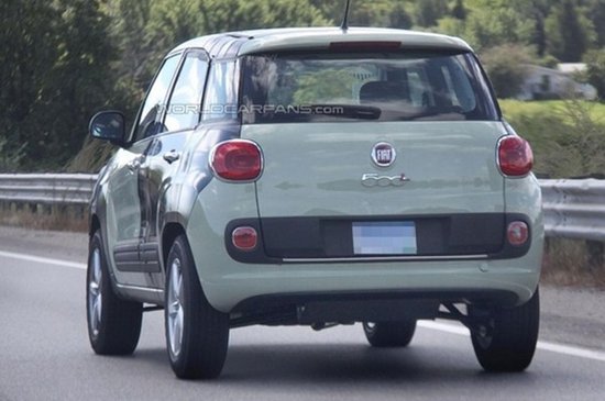 菲亚特500x谍照曝光