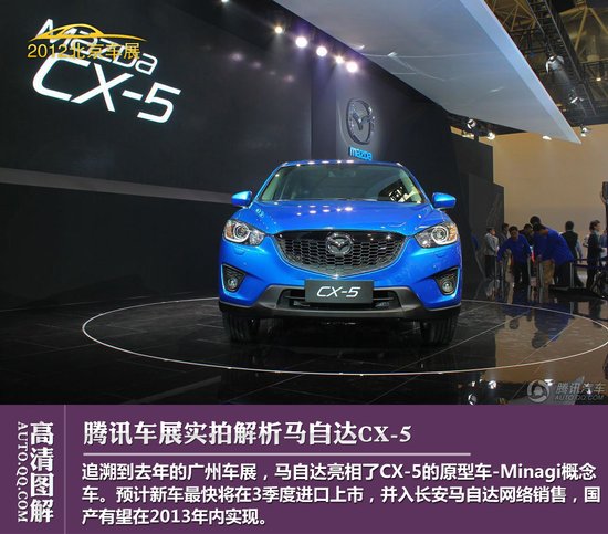 期待动力表现 马自达CX-5实拍解析