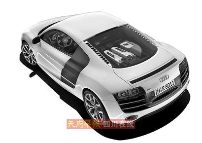 售价232.8万元 奥迪R8 5.2FSI中国上市
