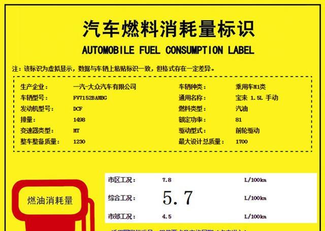 一汽-公共宝将换1.5L发起机 1.6L将停产