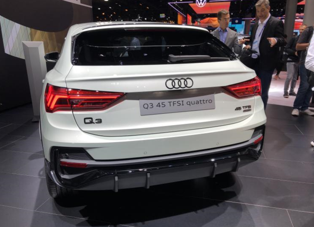 全新奥迪q3 sportback 正式亮相法兰克福车展