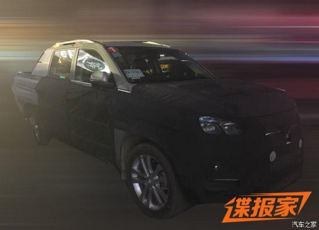 搭载2.2T柴油引擎 新款爱腾Sports谍照曝光