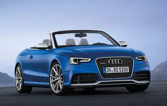 [新车发布]奥迪RS5敞篷版巴黎车展首发