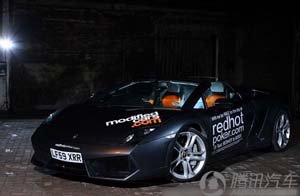 למבורגיני Gallardo LP560-4 ספיידר פנטום הלילה