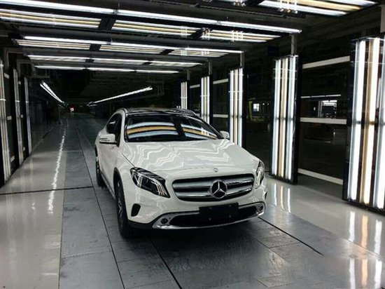 北京奔驰GLA下线曝光 明年上市\/售28万起_汽车_腾讯网