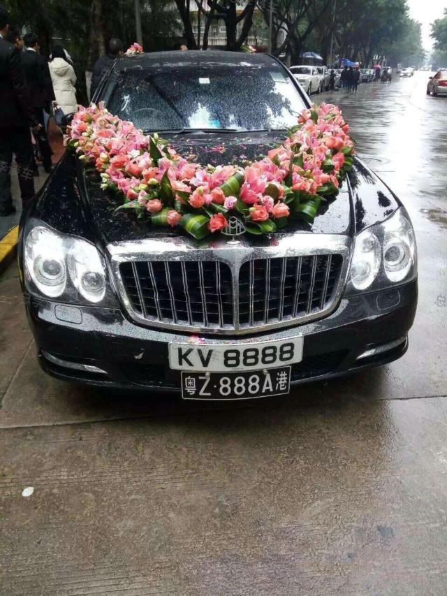广东富豪嫁女车队曝光!霸气车牌气场强大