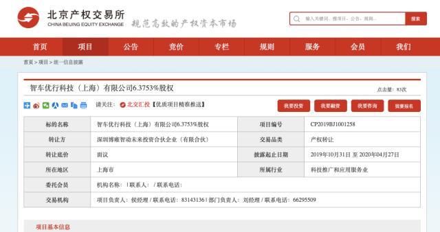 奇点汽车第五大股东转让所持股权