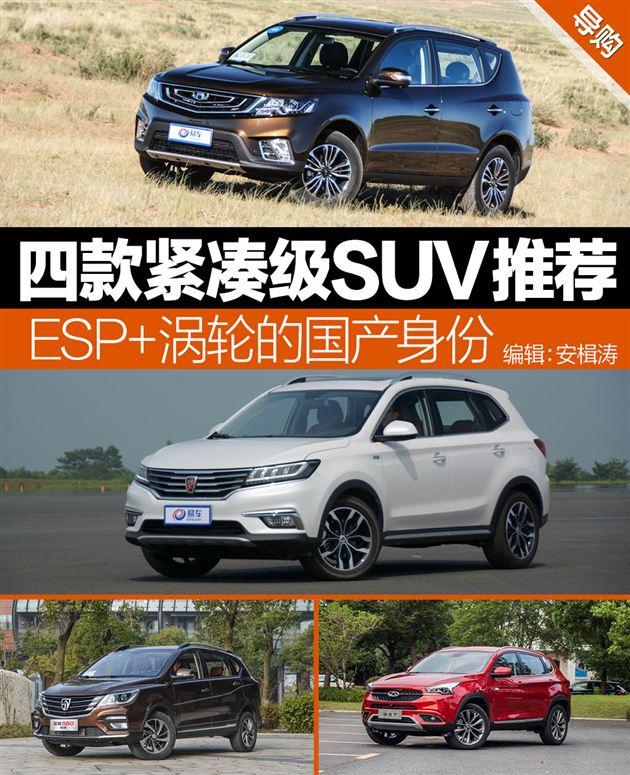 10万元紧凑型SUV推荐 ESP+涡轮的国产身份