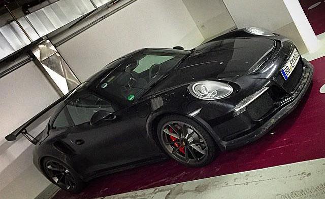 保时捷全新GT3 RS实车曝光 外观设计展现