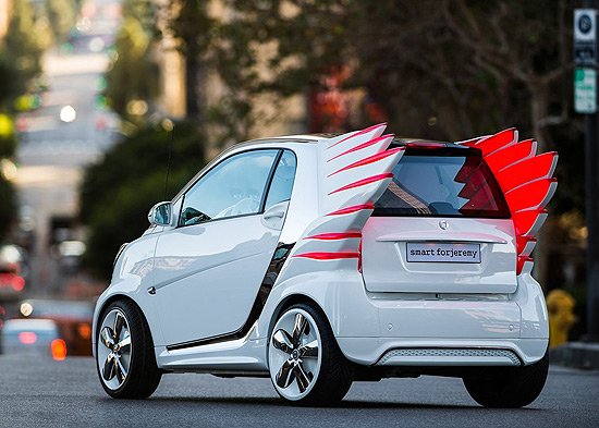 smart forjeremy概念车洛杉矶车展首发亮相