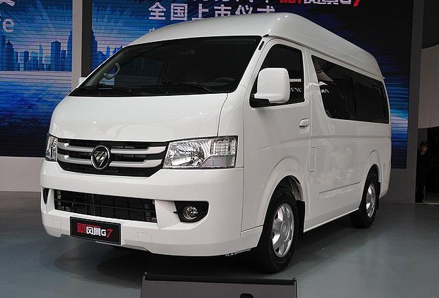 福田汽车 (微博) 新风景g7商务mpv车型正式上市并销售,新车的 官方