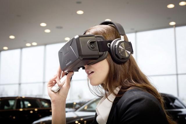 VR技术实际应用在奥迪车店