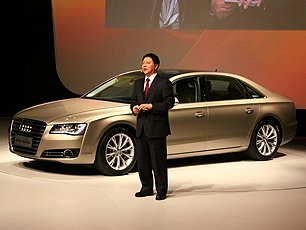 奥迪新a8l上市 腾讯汽车 -奥迪新A8L上市高清图片