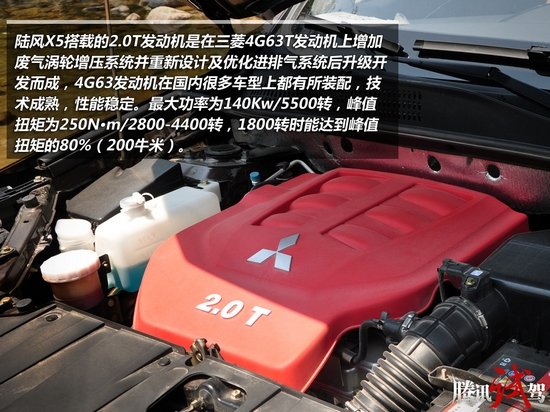 陆风x5发动机