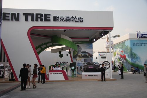 上海车展开幕 国内外轮胎企业集中亮相