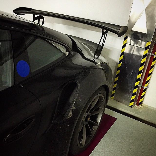 保时捷全新GT3 RS实车曝光 外观设计展现