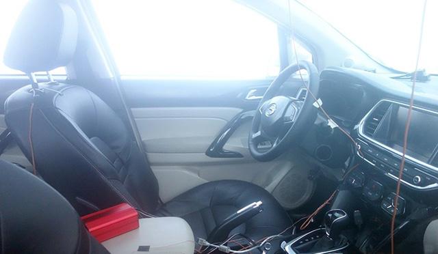 曝传祺GS4内饰谍照 设计\/配置是重点