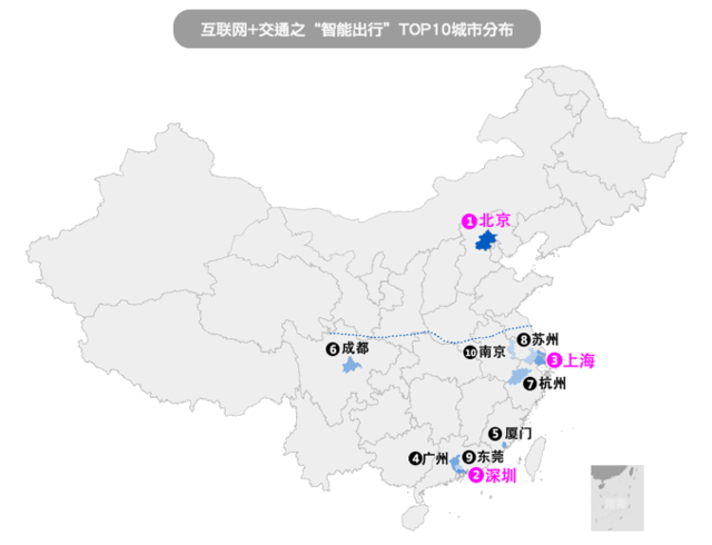 高德发布中国“互联网+交通”城市指数研究报告