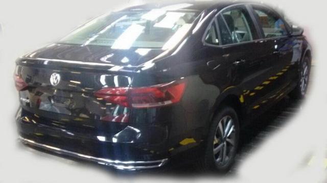 或搭载1.6L/1.0T发念头 公共POLO三厢版谍照