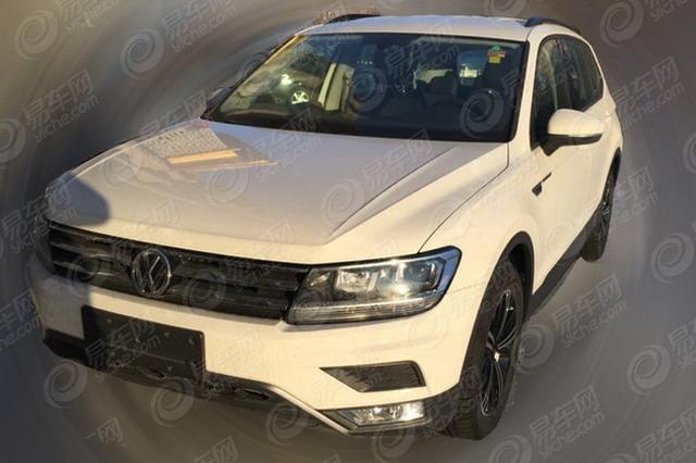 大众途观L 1.4T谍照曝光 配置有所调整