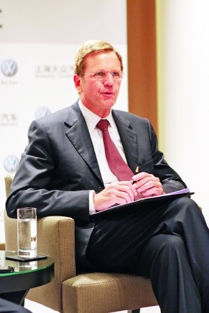 大众汽车集团（中国）总裁兼CEO海兹曼教授