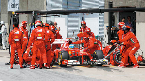 豪赌的代价 2012f1西班牙大奖赛的惨败
