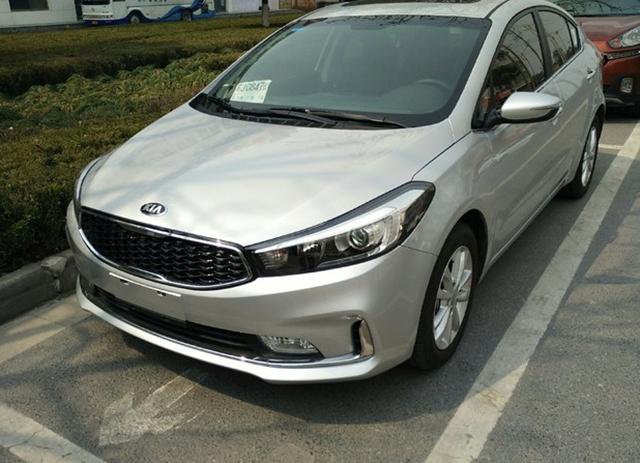 曝东风悦达起亚新款k3实车 延续海外设计