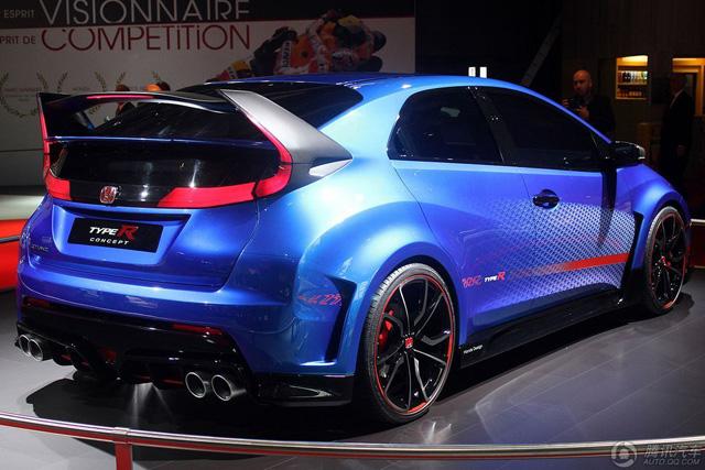 本田思域Type R Concept II亮相巴黎车展