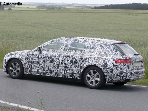 中期改款向奥迪A6靠拢 奥迪A4旅行车谍照