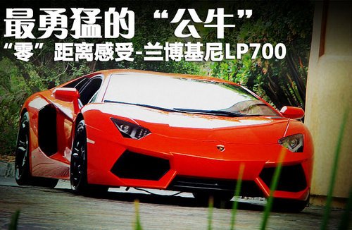 感受兰博基尼lp700 最勇猛的"公牛"