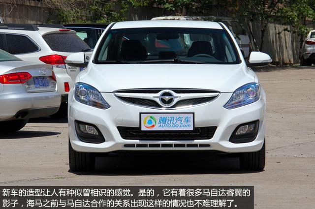 毫无疑问,大多数人在看到海马m6时都会误以为这是马自达6高清图片