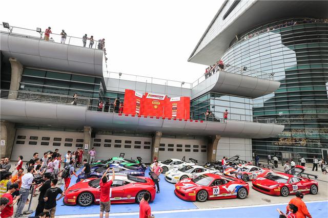 2014法拉利赛道日嘉年华 上海F1赛场精彩演绎
