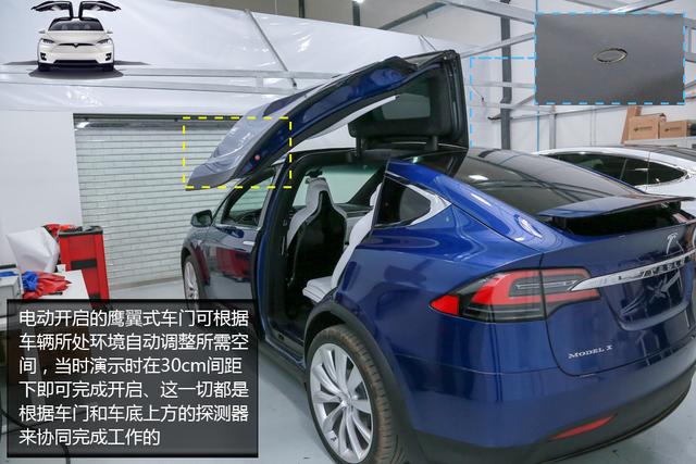 [新车实拍]特斯拉Model X实拍 配鹰翼车门