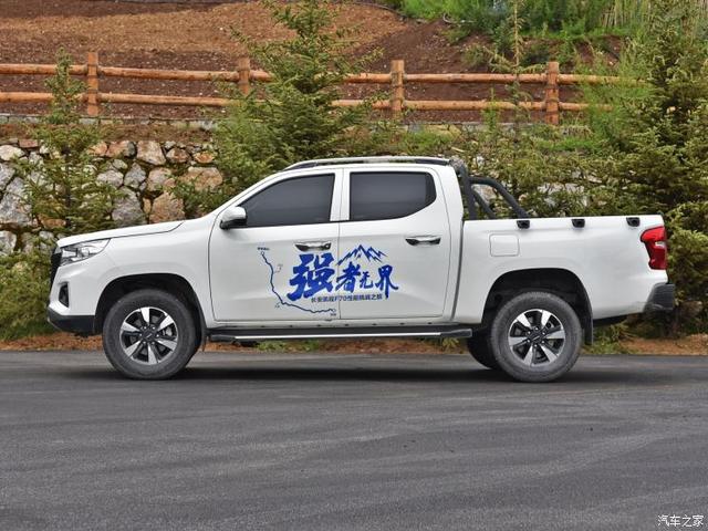 新车是长安与psa集团合作开发的全新皮卡产品,由河北定州工厂生产.