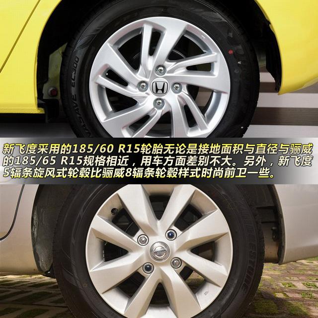 全新飞度对比新骊威 膛大又省油