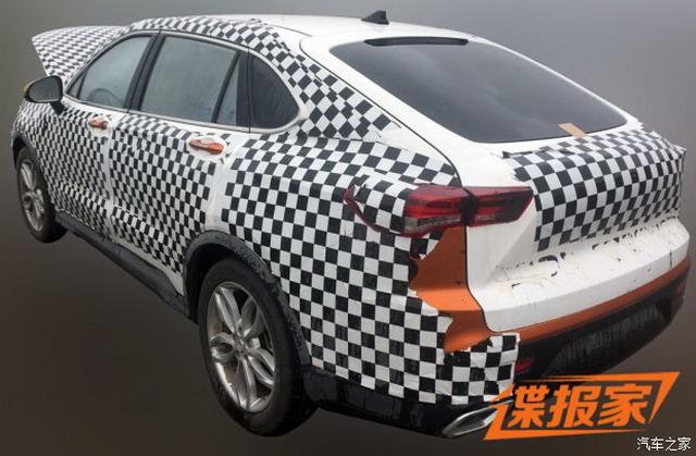 全新跨界SUV 比速T6最新谍照曝光