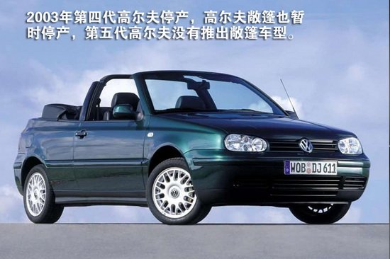 与EOS一起通吃敞篷市场 全新高尔夫敞篷图解