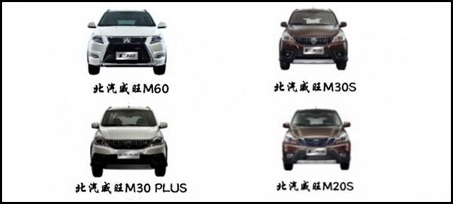 或年内上市 北汽威旺推4款新车型