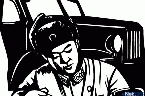 学习雷锋好榜样车上的钉子精神永传不朽