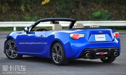 丰田GT-86敞篷版 2013年底或2014年初发布