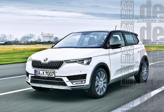 斯柯达小型SUV最新效果图 只提供前驱车型_汽车_腾讯网