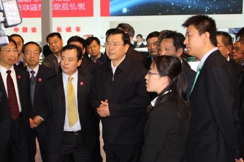 张德江副总理等领导参观2010年北京车展