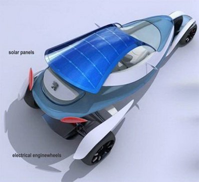 太阳能汽车solar car的基本组成及工作原理
