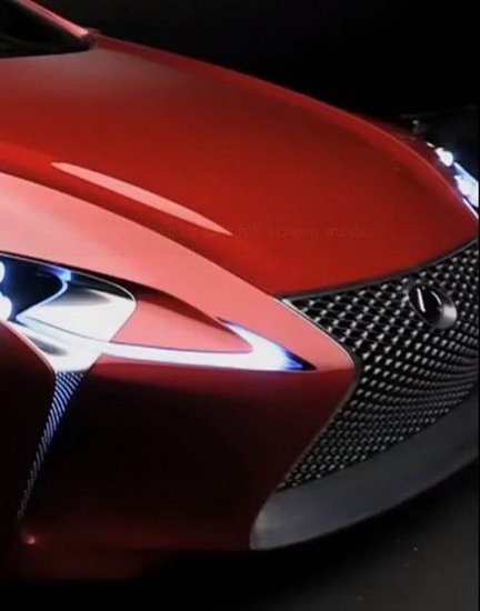 雷克萨斯LF-Lc概念车曝光 未来跑车设计